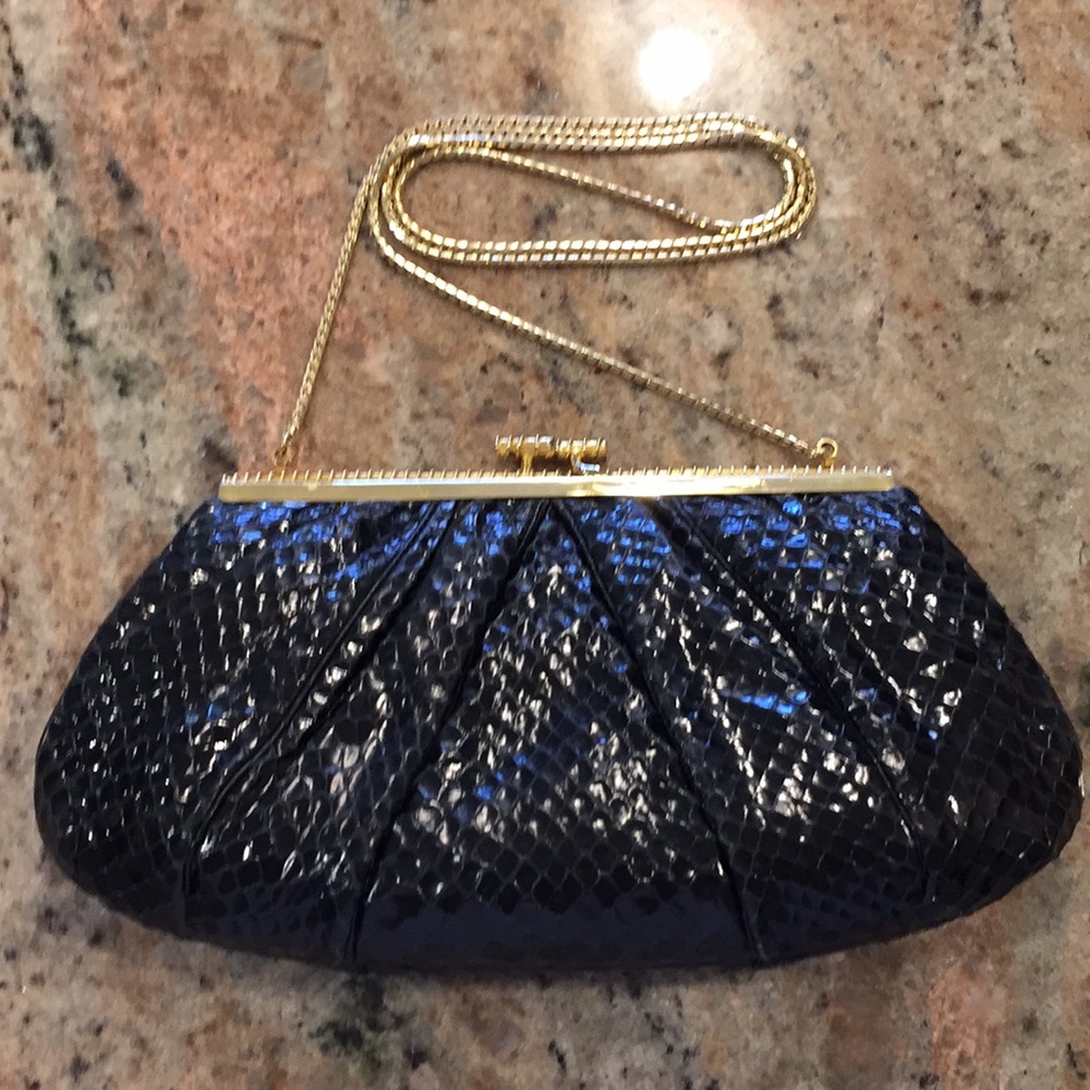 Vintage Judith Leiber Snake Evening Bag